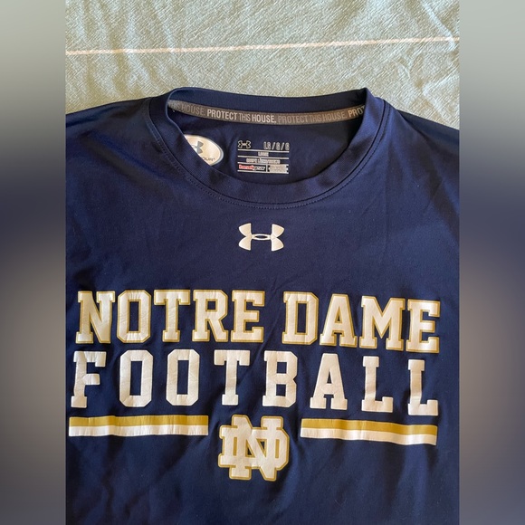 Notre Dame Football Under Armour performance t-shirt - Picture 2 of 2